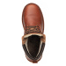 Vasky Farm Low Brown - Dámske kožené členkové topánky hnedé, ručná výroba jesenné / zimné topánk