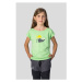 Hannah KAIA JR Dievčenské tričko, zelená, veľkosť