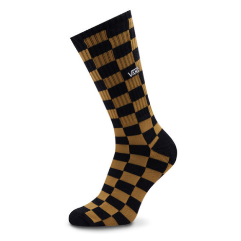 Vans Vysoké pánske ponožky Checkerboard VN0A3H3O5RJ1 Béžová