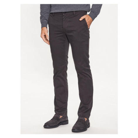 Boss Bavlnené nohavice 50470813 Sivá Slim Fit Hugo Boss