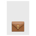 Kožená peňaženka Polo Ralph Lauren dámsky,béžová farba,427886734