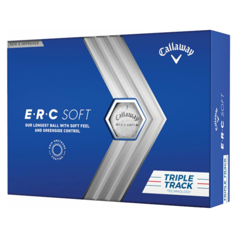 Callaway ERC Soft 2023 White Triple Track Triple Track Golfové lopty