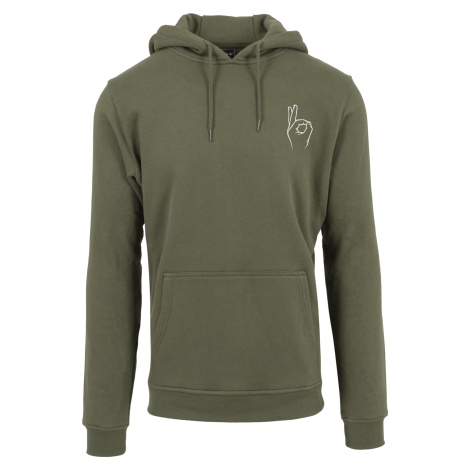 Easy Sign Hoody Olive mister tee