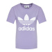 Adidas Tričko adicolor Classics Trefoil GN2905 Fialová Regular Fit