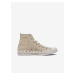 Pink-Beige Womens Ankle Sneakers Converse Chuck Taylor All Star - Ladies