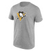 Pittsburgh Penguins pánske tričko Primary Logo Graphic Sport Gray Heather
