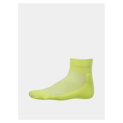 Žlté dámske členkové ponožky SAM 73