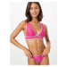 Hunkemöller Bikinový top 'Maya'  fuksia / biela