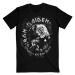 Iron Maiden Tričko Number Of The Beast Grey Tone Unisex Black