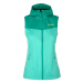 Women's softshell vest Kilpi CORTINA-W turquoise