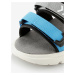 Šedo-modré chlapčenské sandále NAX Nesso