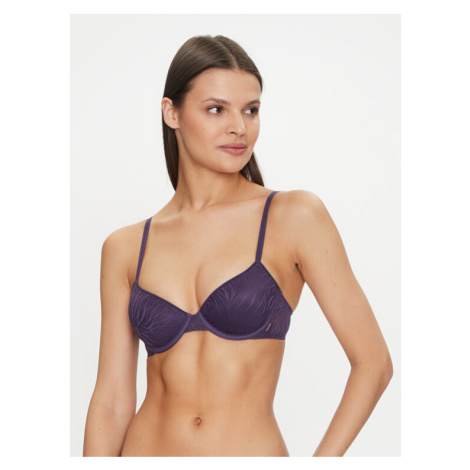 Calvin Klein Underwear Podprsenka s kosticami 000QF6875E Fialová