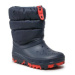 Crocs Snehule Classic Neo Puff Boot K 207684 Tmavomodrá