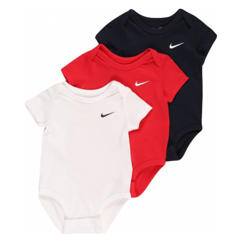 Nike Sportswear Body  tmavomodrá / červená / šedobiela