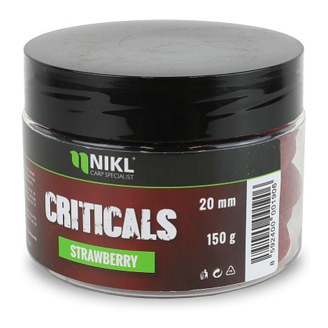 Nikl criticals boilie strawberry 150 g - 20 mm