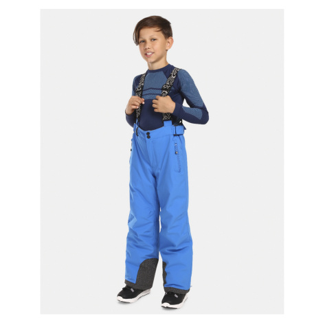 Kilpi MIMAS-J Detské lyžiarske nohavice UJ0401KI Modrá