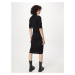 Calvin Klein Pletené šaty  čierna