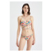 DEFACTO Fall In Love Regular Fit Floral Bikini Bottom