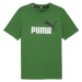 Puma ESS + 2 COL LOGO TEE Pánske tričko, zelená, veľkosť