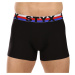 Men's Boxer Shorts Styx Long Sports Rubber Black Tricolor