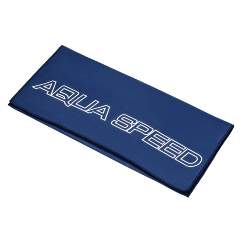 AQUA SPEED Unisex's Towels Dry Flat Navy Blue