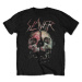 Slayer Tričko Cleaved Skull Unisex Black