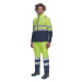 Cerva Granada Pánska HI-VIS softshellová bunda 03010592 žltá/navy