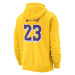 Nike NBA Los Angeles Lakers Club Pullover Amarillo - Pánske - Mikina Nike - Žlté - DZ0003-733