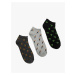 Koton Set of 3 Booties and Socks Patterned