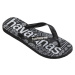 HAVAIANAS TOP LOGO MANIA FASHION Unisex žabky, čierna, veľkosť 47/48