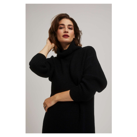 Turtleneck sweater dress Moodo