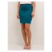 Kaffe Puzdrová sukňa Penny 501040 Modrá Slim Fit