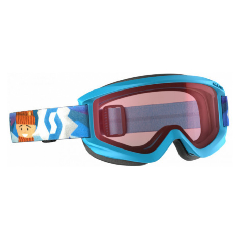 Scott JR AGENT AMPLIFIER Detské lyžiarske okuliare, modrá, veľkosť