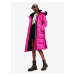 Kabáty pre ženy Desigual - ružová