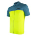 Men's Jersey Sensor Cyklo Motion Blue/Neon Yellow