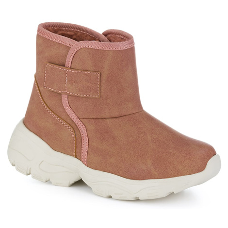 Girls' winter snow boots LOAP AINA Pink