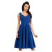 Dámské šaty model 15589265 tmavě modrá M38 - Moe
