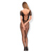 Bodystocking Hot in Here THorny Rose Farba: Čierna