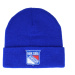 New York Rangers zimná čiapka Cuffed Knit Royal