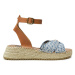 Pepe Jeans Espadrilky Kate Thelma PLS90674 Modrá