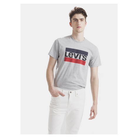 Grey men's T-shirt with Levi's print® Levi´s