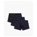 Men's Boxers ATLANTIC 3Pack - Navy Blue