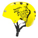 SKULLYELLOW -S Casco amarillo talla grande 8-a-99-aos