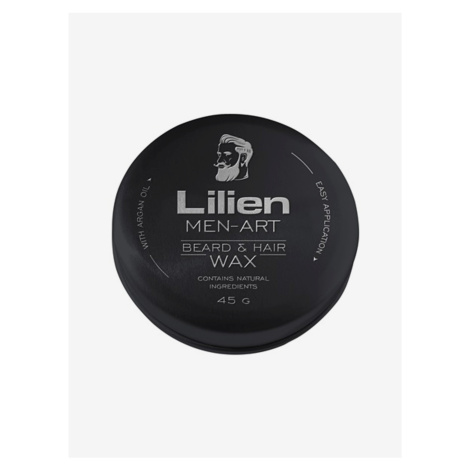 Lilien MEN-ART vosk na vlasy a fúzy - Black 45 g