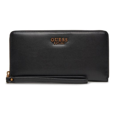 Guess Veľká dámska peňaženka Laurel (VB) Slg SWVB85 00630 Čierna