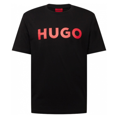 HUGO Tričko 'Dulivio'  červená / čierna Hugo Boss