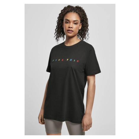 Women's T-shirt Fuck This black