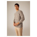 DEFACTO Standard Fit Crew Neck Knitwear Sweater