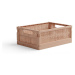 Skladacia prepravka midi Made Crate - blush