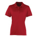Premier Workwear Dámske polo tričko PR616 Burgundy -ca. Pantone 216